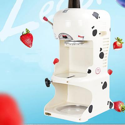 China Hotel Bingsu Multicolor Commercial Electric Snow Ice Shaver 90kg/H Making Machine Ice Crusher for sale