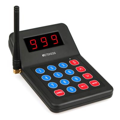 China PC high quality restaurant transmitter wireless paging numeric keypad for Retekess T119 for sale