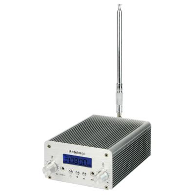 China 1W/6W PLL FM Transmitter Mini Radio Stereo Station Wireless Transmit+Power+Antenna Retekess TR501 TR501 for sale