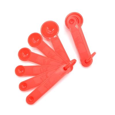 China Viable Wholesale Custom Colored Plastic Jigger Set For 6 Pieces for sale