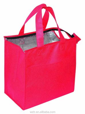 China Bulk Food Promotional Non Woven Polypropylene Insulated Cooler Tote Bag for sale