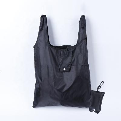 China Wholesale Promotional Polyester Foldable Handled Custom Nylon Shopping Bag Tote Bag for sale