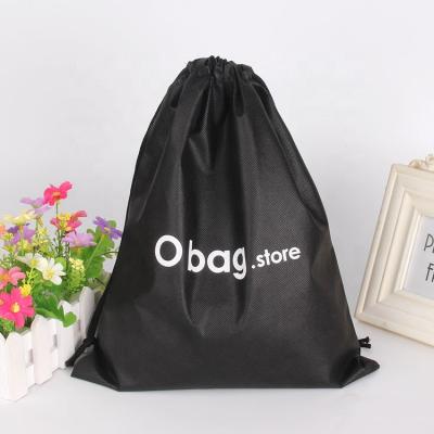 China Drawstring Customize PP Spunbonded Nonwoven Suction String Bag Drawstring Shoes Bag For Dust Prevention for sale