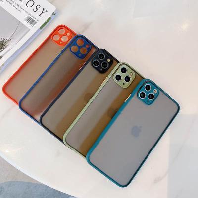 China Acrylic+TPU Frosted Cell Phone Case For Xiaomi Redmi MI Note 9 9S 10 Pro Lite 9A 8A 9C New Style POCO m2 X2 10X 4G K20 K30 K30i 9T Note9 for sale