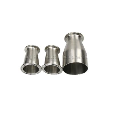 China 304 / 316 Stainless Steel Clamped And Welded Reducer Stainless Steel Pipe Fittings for sale