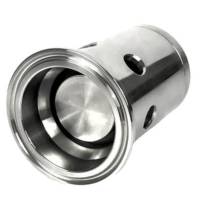 China Sanitary Good Quality 304/316L Stainless Steel Beer Fermenter Safety Exhaust Safety Valve Vent Valve for sale