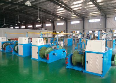 China Industrial Cable Production Equipment , Wire Extrusion Line 26x3.4x2.8m Size for sale