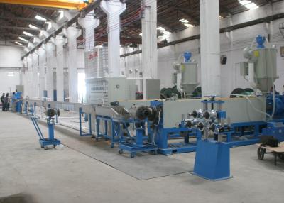 China Fast Speed Automotive Cable Extrusion Line Computerized Control Energy Efficiency for sale