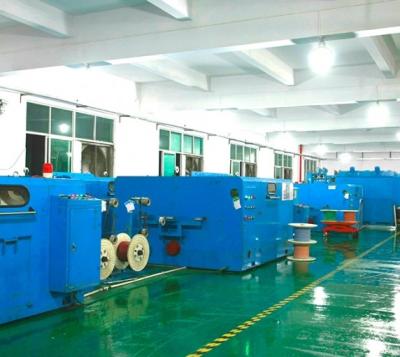 China Power Saving Copper Wire Machine Cable Manufacturing Equipment Customized Color for sale