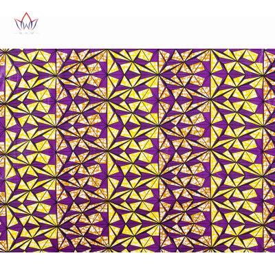 China New Pattern African Wax Printed Anti-static Fabric Wholesale Printing Real Wax Cotton Fabric for sale