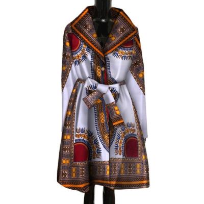 China Viable Spring Jacket Custom Clothing Blouse African Factory WY476 Wax Print Clothes Ankara JAVA Clothing for sale