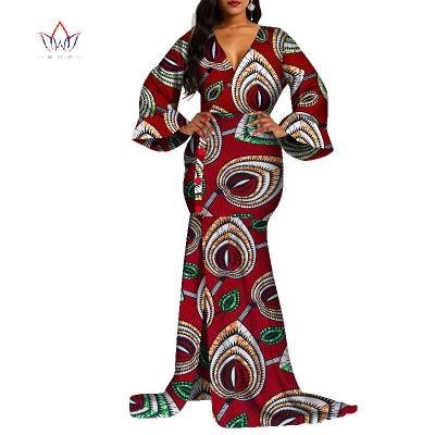 China Plus Size Fashion Large Size Traditional Dresses For Women Elegant Beach Dress Sexy African Dashiki Sling Vestido Clothing for sale