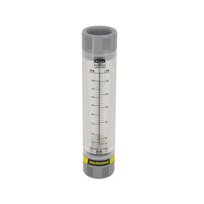 China LZM-40G Series Acrylic Plastic Tube Type Acrylic Flow Meter For Liquid/Water/Gas/Air Variable Area Rotameter Male Or 1-1/4