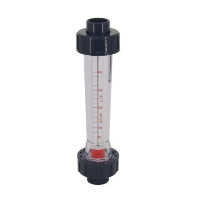 China AS Pipeline LZS-20 Plastic Water Rotameter LZS Flow Meter (AS) for water/H2O/liquid glue or threaded connections for sale