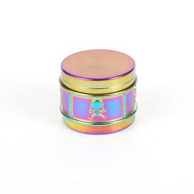 China JL-625J special custom made herb grinder tobacco grinder zinc alloy metal colorful printing grinder zinc alloy grinder for sale