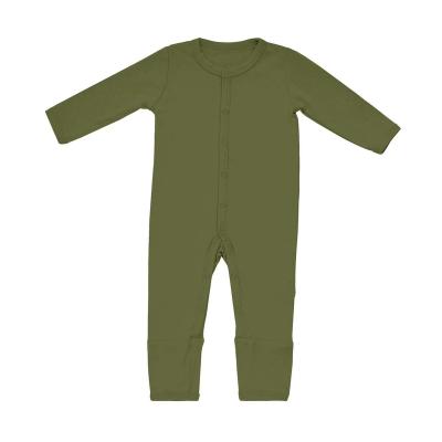 China 2022 Source Amazon Baby Casual Romper Hot Sale Comfortable Long Sleeve And Autumn Bamboo Jumpsuits 0-18 Months Baby Romper for sale