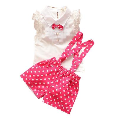 China Baby Summer Clothes Sets Cute Anti-Shrink Newborn Baby Outfits Blue Red Shorts And China Stitch Pant Zhejiang Huzhou for sale