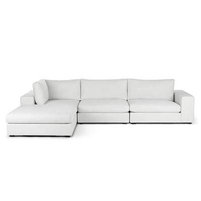 China Sectional Fabric Extended Sofa Set Furniture Luxury Sofas For Home Cover Couch Modern Living Room Sofas for sale