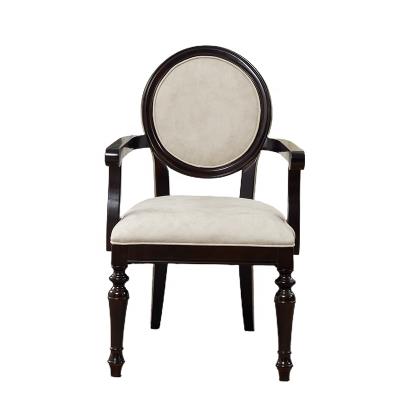 China Simple Technology American Minimalist Home Fabric Restaurant High End Furniture All Solid Wood Negotiation Chair Reception Chair for sale