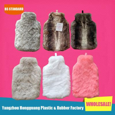 China 2023 newest wholesale natural rubber faux fur varmedunk blanket for warmer bag for sale