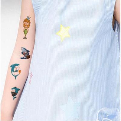 China Temporary Wholesale Accept Custom Non-toxic Various Design Children Cartoon Character Dynamic Tattoo Stickers For Body Art for sale