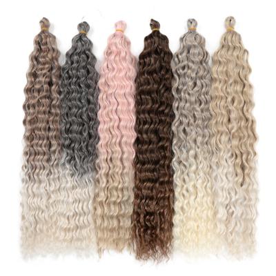 China Curl RTS Wholesale Human Hair Wigs High Temperature Fiber Lace Wigs Deep Twist Kinky Braids for sale