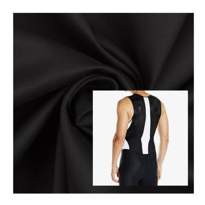 China High Quality Stretch Quick Dry Nylon Fabric Black Nylon Spandex Fabric For Triathlon Bib Shorts for sale