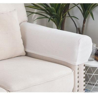 China Hot Popular American Style Washable Embossing High Elastic Waterproof Microfiber Slipcover Armchair Polyester Knitting Soft Covers for sale