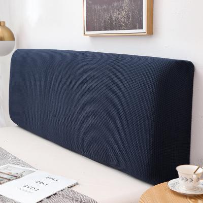 China Hot Selling Luxury Nordic Soft Anti-static Thickened Strong Elastic Household Bed Headboard Dust Proof Single Headboard Covers for sale