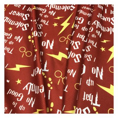 China Organic Factory Outlet Custom Vibrant Color Digital Printed Quick Dry Fit Sport Wear Fabrics Textiles For Sports Wear for sale