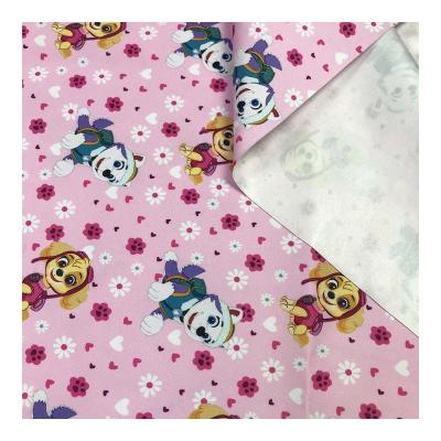 China Waterproof Factory Outlet 100% Polyester Customize Digital Printed Waterproof PUL Fabric For Diaper Or Bag Use for sale