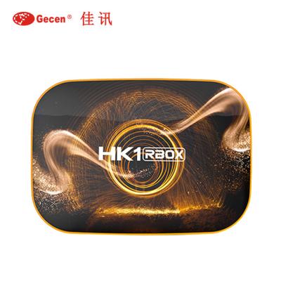 China 2022 New Model HK1 R1 Rockchip RK3318 Android 10 Dual Wifi 4/32GB Android TV Box 5V/2A Gecen Smart Box for sale