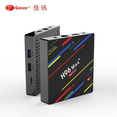 China SUPPORT 4K TV Box H96 MAX Plus H2 With RK3328 Quad-Core Android TV Box LED Display Screen for sale