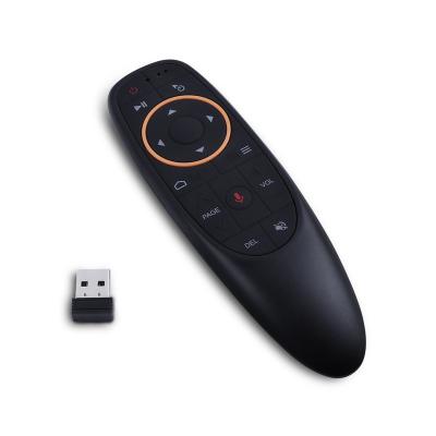 China OEM G10S Pro Voice Air Mouse 2.4G Wireless IR Remote Control Gyroscope Learning For Android TV Box for sale