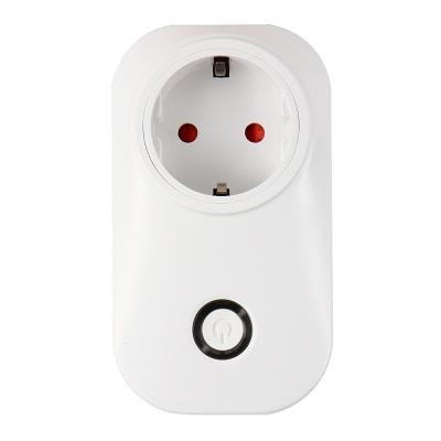 China Standard Smart Voice Control Mini Wireless Plug Outlet Remote Wifi Socket Smart Socket With Timing Function Smart Home for sale