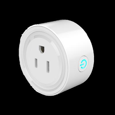 China Wifi 2020 Newest Tuya Life 10A Smart Mini Plug Socket Wifi Enabled Smart EU Plug Works With Alexa for sale