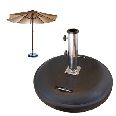 China Sun Umbrella Outdoor Customizable Cement Base Outdoor Garden Umbrella Base Waterproof Stand for sale