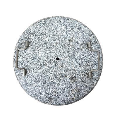 China Beach Umbrella Terrace Umbrella Base Granite Umbrella Base with Handle and Wheels for sale