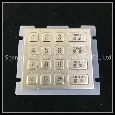 China Tipo teclado resistente de agua, teclado al aire libre de 16 llaves para el poste de carga en venta