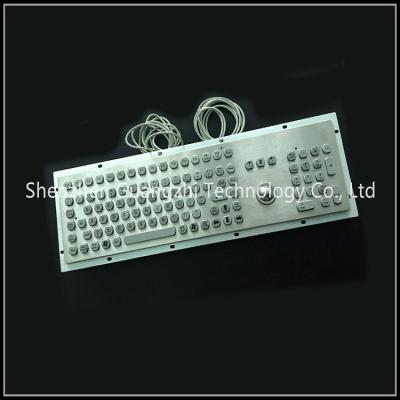 China Tipo teclado de la prenda impermeable, teclado de 106 llaves de ordenador industrial del metal del grado en venta