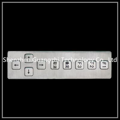 China Industrial Kiosk Keypad , Stainless Steel Automatic Gate Keypad Mirror Polished for sale