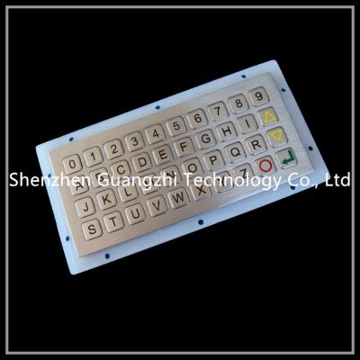 China Matrix Type Stainless Steel Keyboard Personalized Design With 40 Buttons pinpad for sale