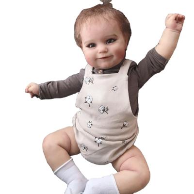 China Soft Body Cuddle Toy NPK 60CM Size Baby Toddler Maddie High Quality Doll Huge Cartoon Reborn Doll Popular Girl for sale