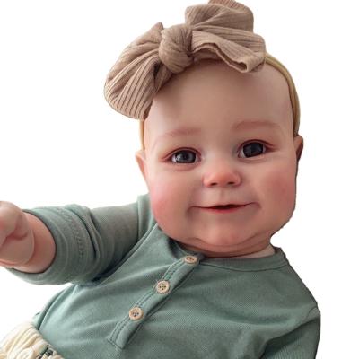 China High Quality Popular Girl Doll Toddler Toy NPK 60CM Cartoon Maddie Huge Size Baby Reborn Doll Cuddle Soft Body for sale