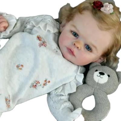 China Cartoon Toy NPK 19inch Doll Kit Joleen Lifelike Soft Touch DIY Reborn Unpainted Doll Parts for sale