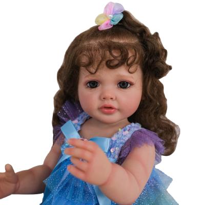 China NPK 50CM Full Body Soft Silicone Waterproof Betty Doll Lovely Cute Reborn Doll For Kid Toys for sale