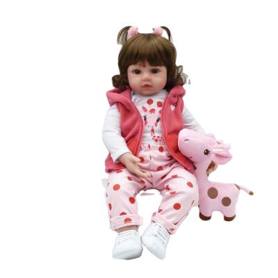 China Wholesale Cartoon Toy NPK 19Inch 48cm Realistic Reborn Doll Baby Newborn Toys For Kids Christmas Gift And Birthday Gift for sale