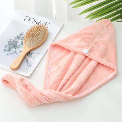 China Quickly Shower Spa Turban Towel Wrap Hair Soft And Dry QUICK DRY Microfiber Towel Super Dry Hair Turban For Hair for sale