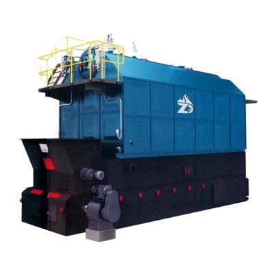 China Industrial Production Zhongde Evaporation Equipment Most Popular SZL Double Drums Steam Boiler For Paper Industry for sale