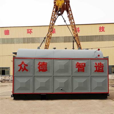 China Best Price DZH Wood Boiler Manufacturer Dzh Eco-friendly Horizontal Wood Boiler Log Firewood for sale